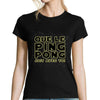 T-Shirt Femme Ping Pong - Planetee