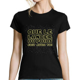 T-Shirt Femme Lancer du Poids - Planetee