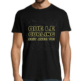 T-shirt homme Curling - Planetee