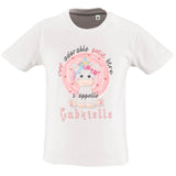 T-shirt enfant Gabrielle - Collection Cet Adorable Petit être s'appelle - Planetee