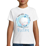 T-shirt enfant Victor | Cet Adorable Petit être s'appelle - Planetee