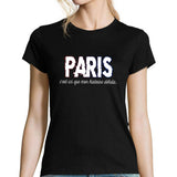 T-shirt femme Paris Ville - Planetee