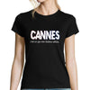 T-shirt femme Cannes - Planetee