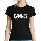 T-shirt femme Cannes - Planetee
