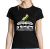 T-shirt Femme Trottinette une légende tu deviendras - Planetee