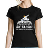 T-shirt Femme Tai-Chi une légende tu deviendras - Planetee