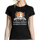 T-shirt Femme Patinage Artistique une légende tu deviendras - Planetee