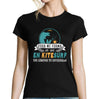 T-shirt Femme Kitesurf une légende tu deviendras - Planetee