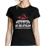 T-shirt Femme Décathlon une légende tu deviendras - Planetee