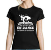 T-shirt Femme Danse une légende tu deviendras - Planetee