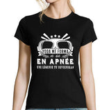 T-shirt Femme Apnée une légende tu deviendras - Planetee