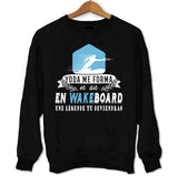 Sweat Wakeboard une légende tu deviendras - Planetee