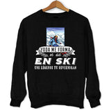 Sweat Ski une légende tu deviendras - Planetee