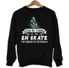 Sweat Skateboard une légende tu deviendras - Planetee