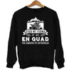 Sweat Quad une légende tu deviendras - Planetee