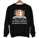 Sweat Patinage Artistique une légende tu deviendras - Planetee