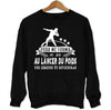 Sweat Lancer du Poids une légende tu deviendras - Planetee