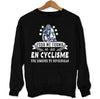 Sweat Cyclisme une légende tu deviendras - Planetee