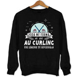 Sweat Curling une légende tu deviendras - Planetee