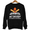 Sweat Cricket une légende tu deviendras - Planetee