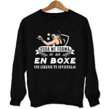 Sweat Boxe Femme une légende tu deviendras - Planetee
