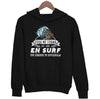 Sweat à Capuche Surf une légende tu deviendras - Planetee