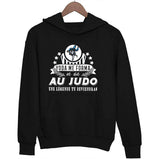 Sweat à Capuche Judo une légende tu deviendras - Planetee