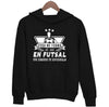 Sweat à Capuche Futsal une légende tu deviendras - Planetee