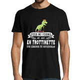 T-shirt Homme Trottinette une légende tu deviendras - Planetee