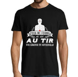 T-shirt Homme Tir une légende tu deviendras - Planetee