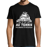T-shirt Homme Tennis une légende tu deviendras - Planetee
