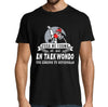 T-shirt Homme Taekwondo une légende tu deviendras - Planetee