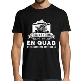 T-shirt Homme Quad une légende tu deviendras - Planetee