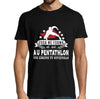 T-shirt Homme Pentathlon une légende tu deviendras - Planetee