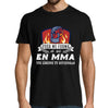 T-shirt Homme MMA une légende tu deviendras - Planetee