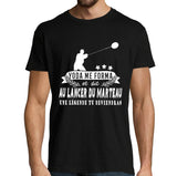 T-shirt Homme Lancer du Marteau une légende tu deviendras - Planetee