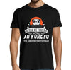 T-shirt Homme Kung Fu une légende tu deviendras - Planetee