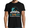 T-shirt Homme Kitesurf une légende tu deviendras - Planetee