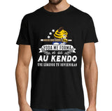 T-shirt Homme Kendo une légende tu deviendras - Planetee