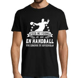 T-shirt Homme Handball une légende tu deviendras - Planetee