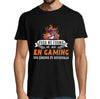 T-shirt Homme Gaming une légende tu deviendras - Planetee