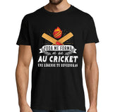 T-shirt Homme Cricket une légende tu deviendras - Planetee