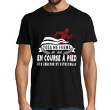 T-shirt Homme Course à Pied - Running une légende tu deviendras - Planetee