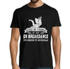 T-shirt Homme Breakdance une légende tu deviendras - Planetee