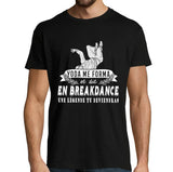 T-shirt Homme Breakdance une légende tu deviendras - Planetee