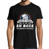 T-shirt Homme Boxe une légende tu deviendras - Planetee