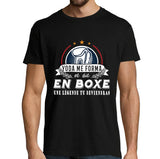 T-shirt Homme Boxe une légende tu deviendras - Planetee
