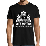 T-shirt Homme Bowling une légende tu deviendras - Planetee