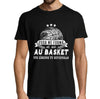 T-shirt Homme Basketball une légende tu deviendras - Planetee