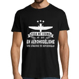 T-shirt Homme Aéromodélisme une légende tu deviendras - Planetee